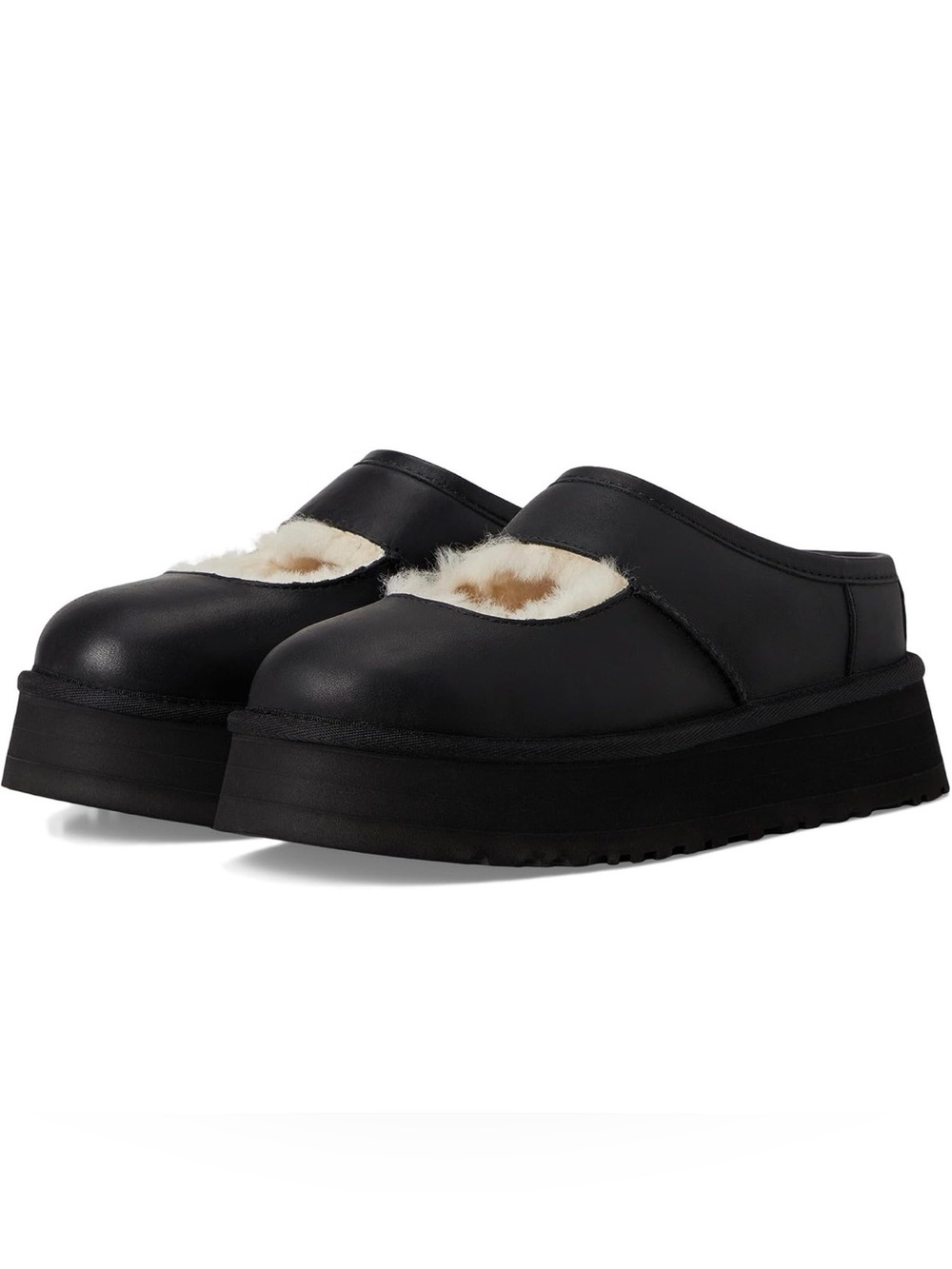 UGG Bea Platform Leather Mules